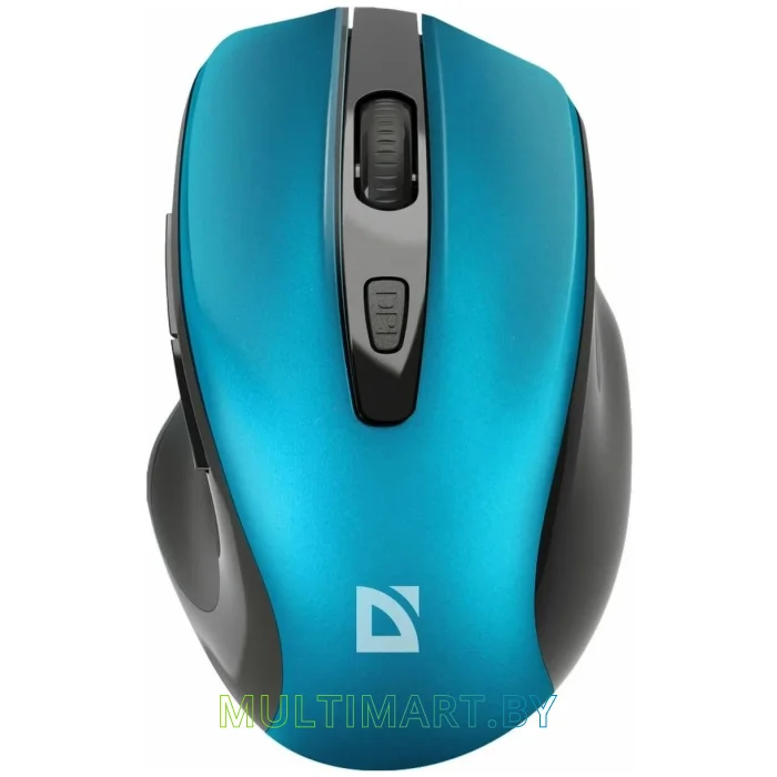 Мышь Defender Prime MB-053 (бирюзовый)